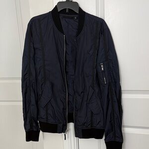 BLK DNM Nylon Bomber Jacket.